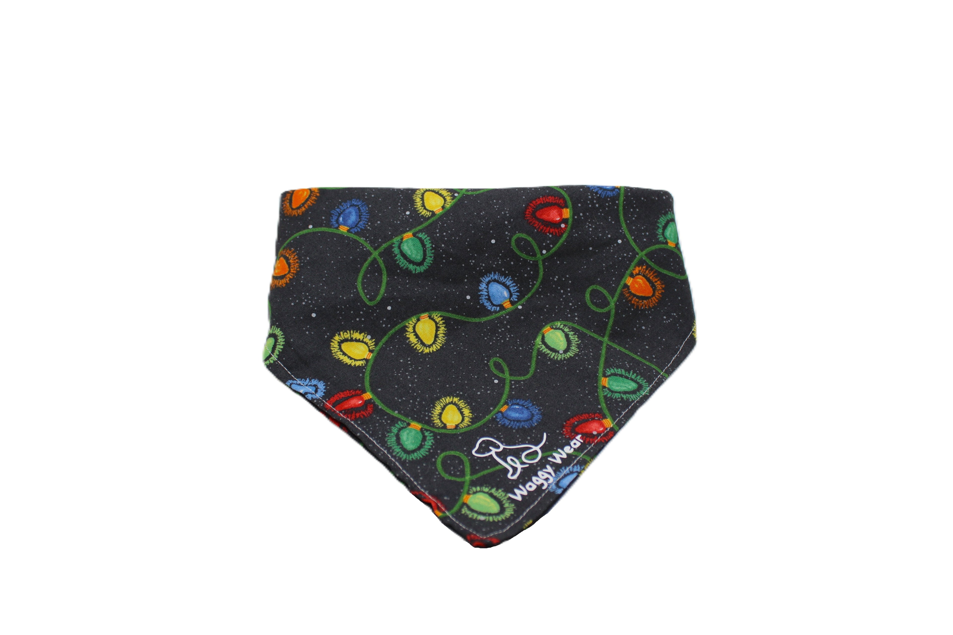 Holiday Spark – Tie-On Dog Bandana