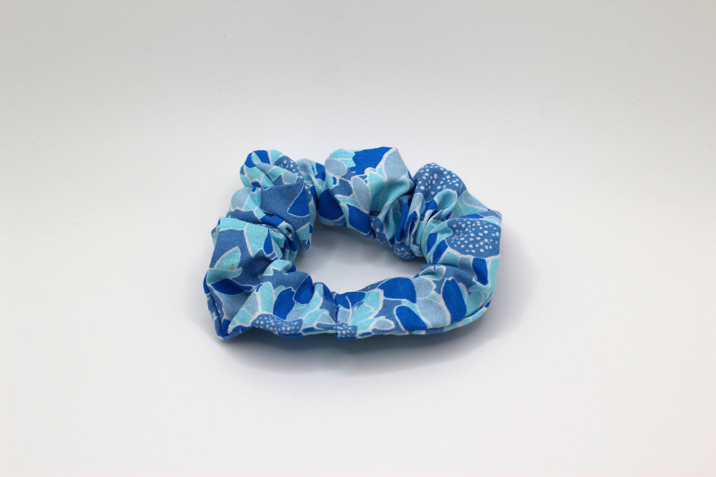 Summer Blues Hair Scrunchie