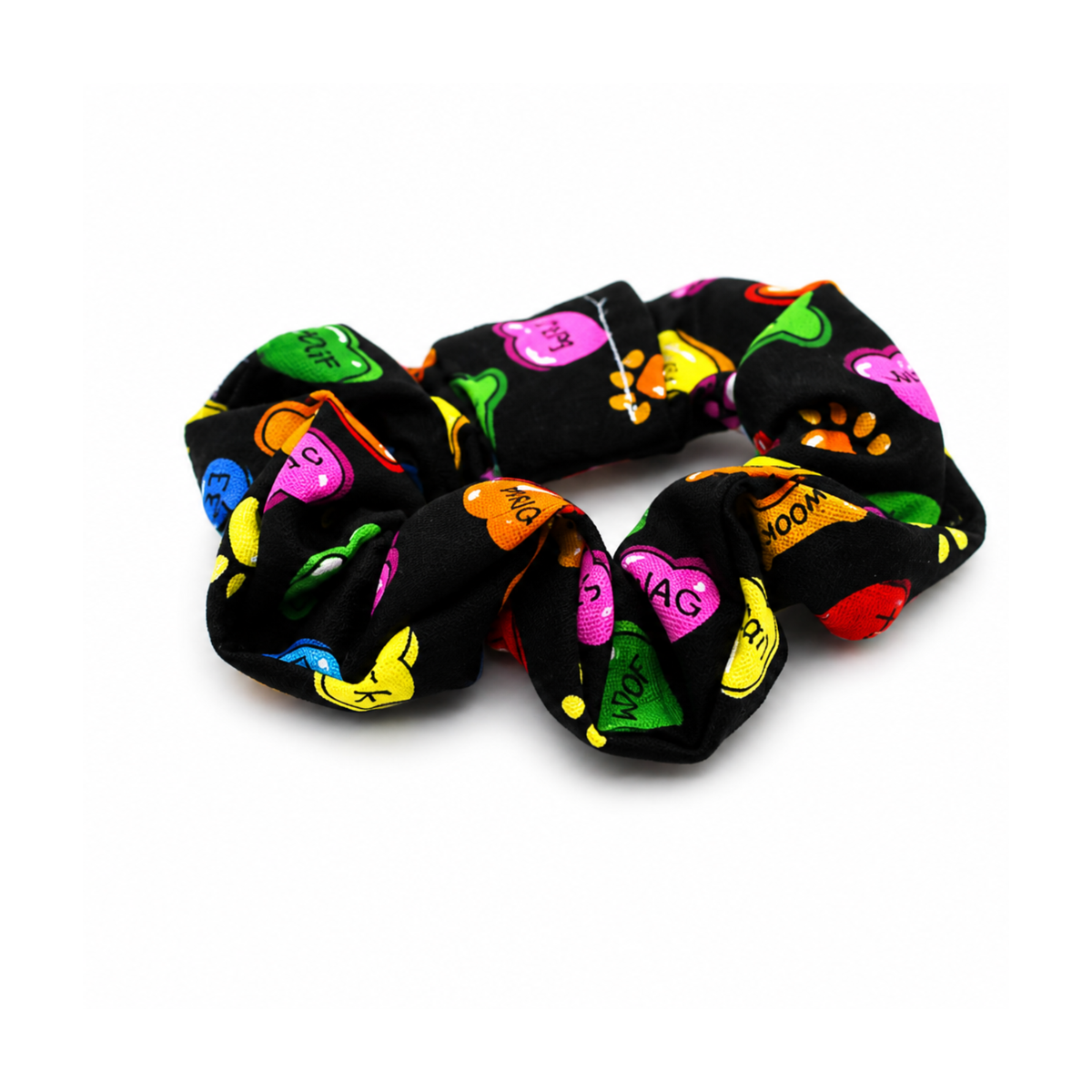 Paws & Candy Matching Hair Scrunchie