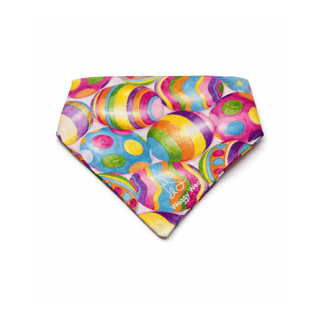 Eggapalooza – Tie-On Dog Bandana