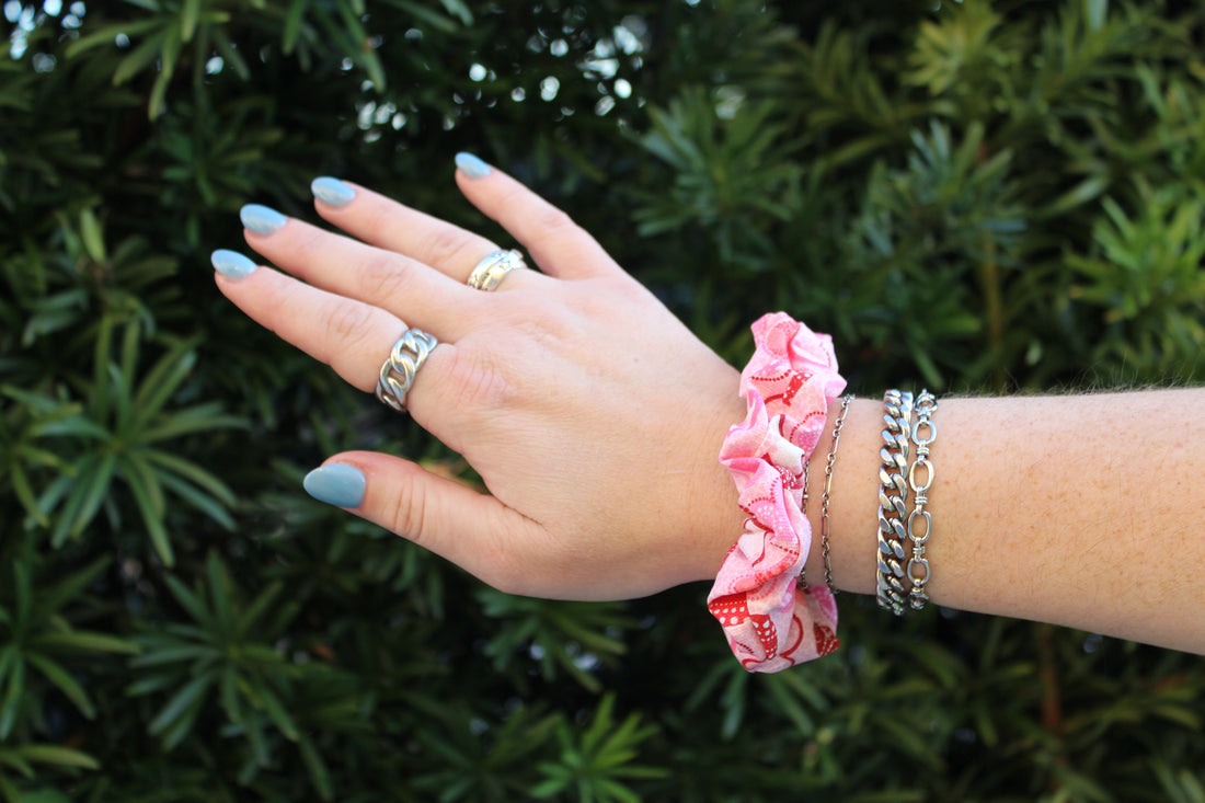 Candygram Matching Hair Scrunchie
