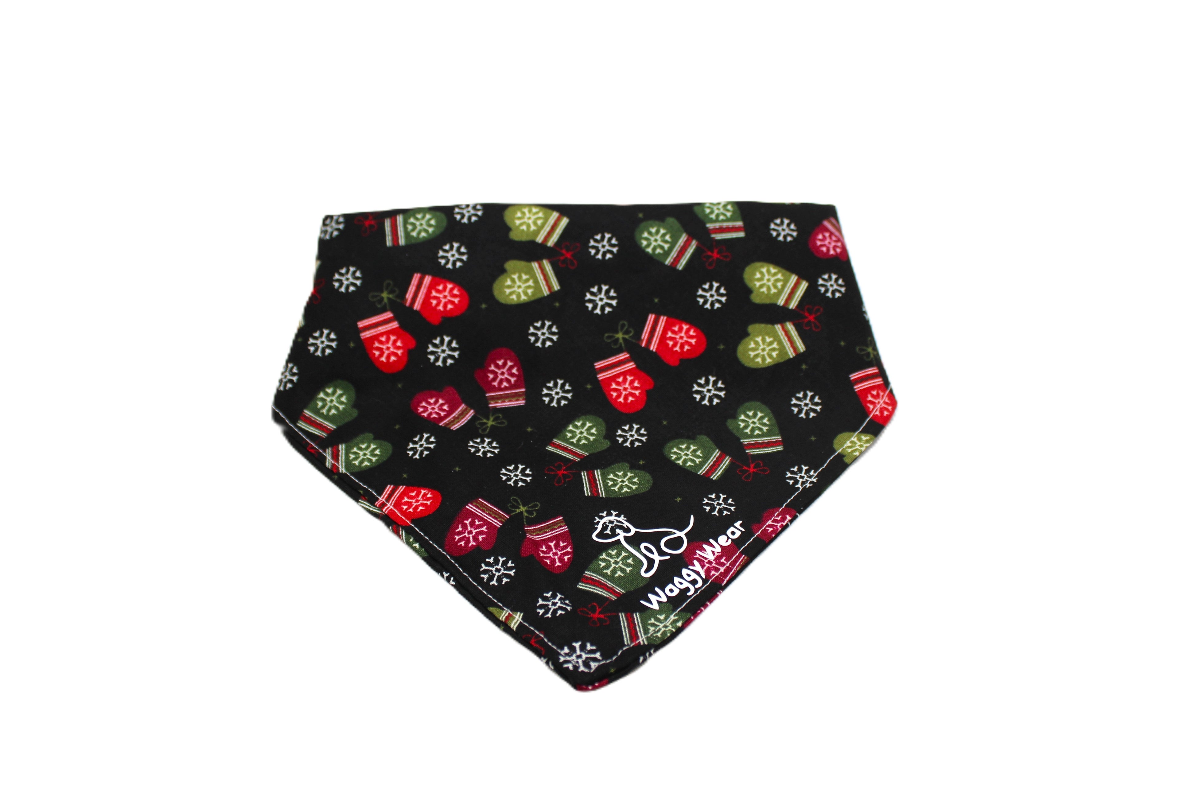 Snow Paws – Tie-On Dog Bandana