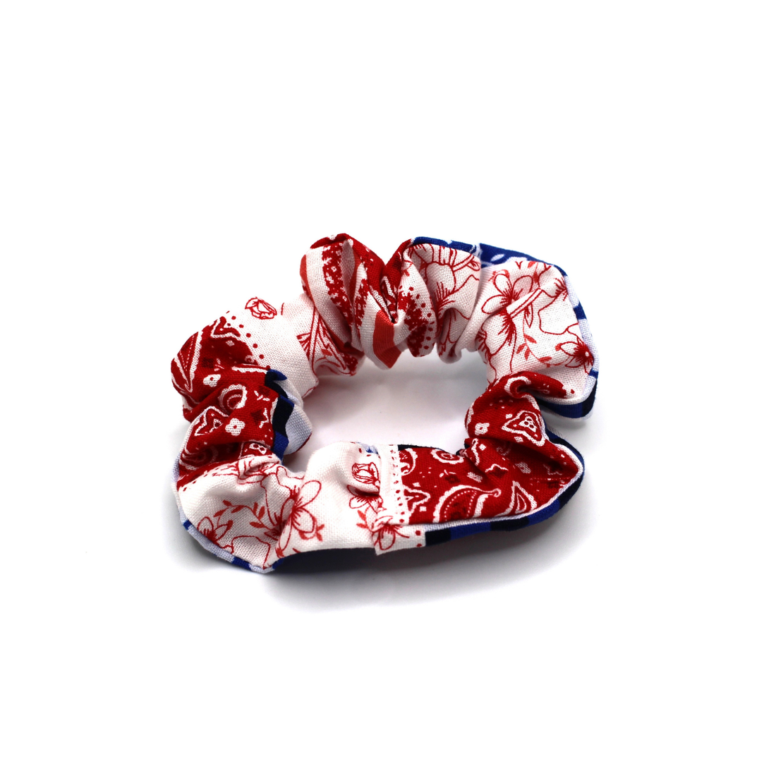 Patchwork Matching Hair Scrunchie
