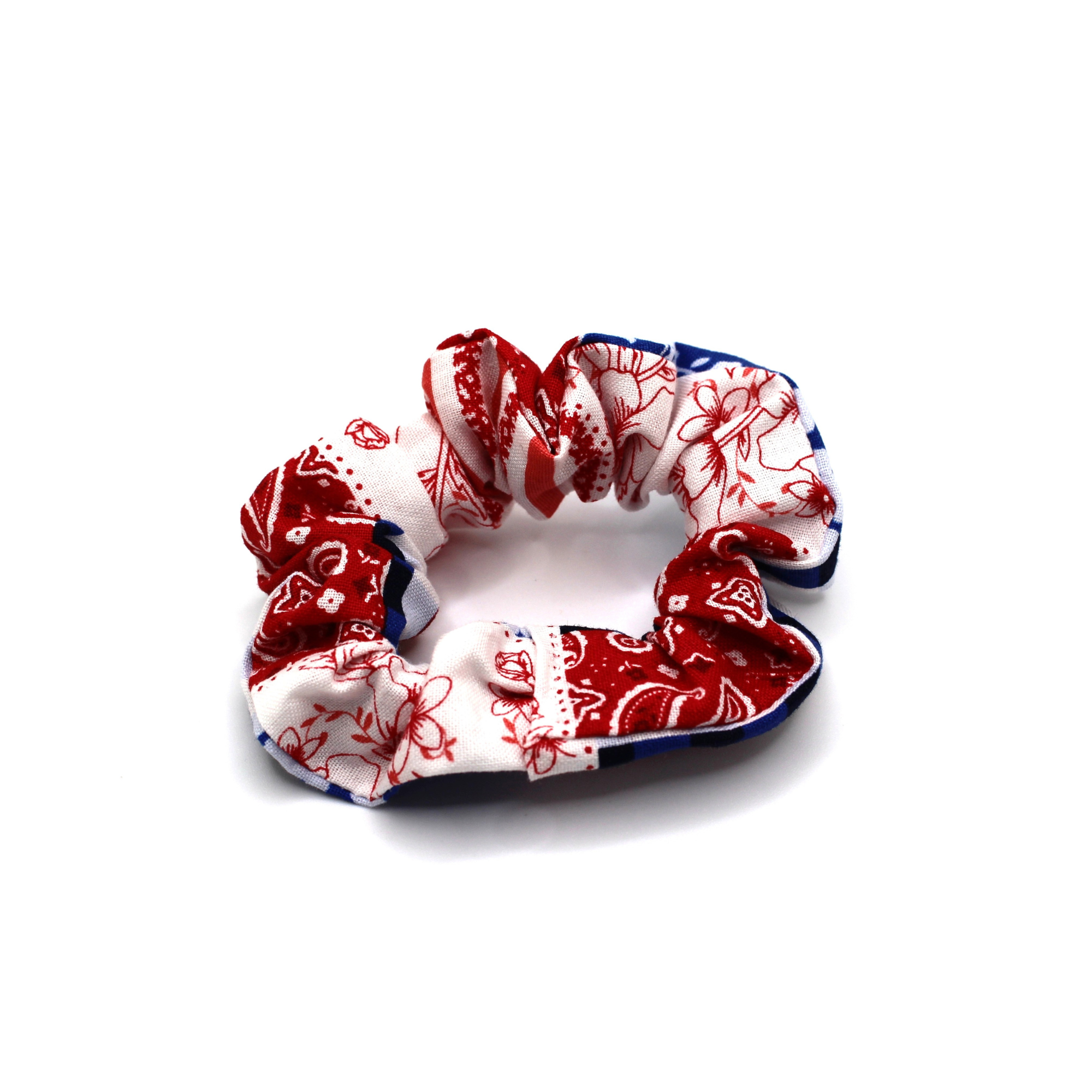 Patchwork Matching Hair Scrunchie