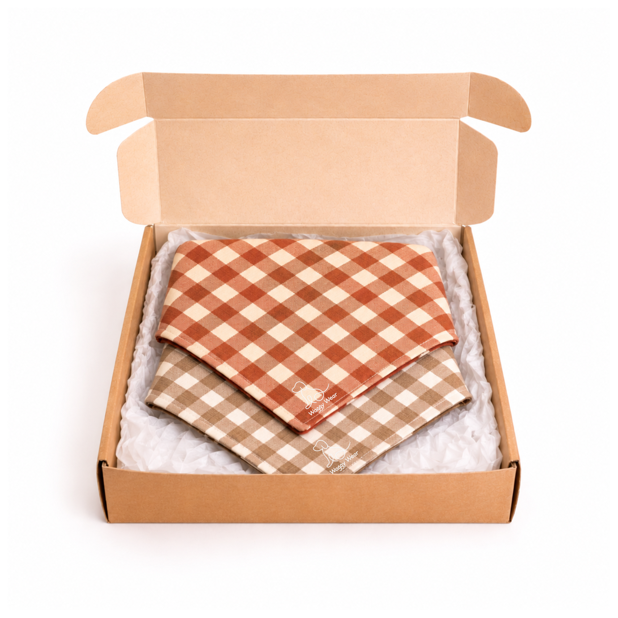 Waggy Wear Double Bandana Box