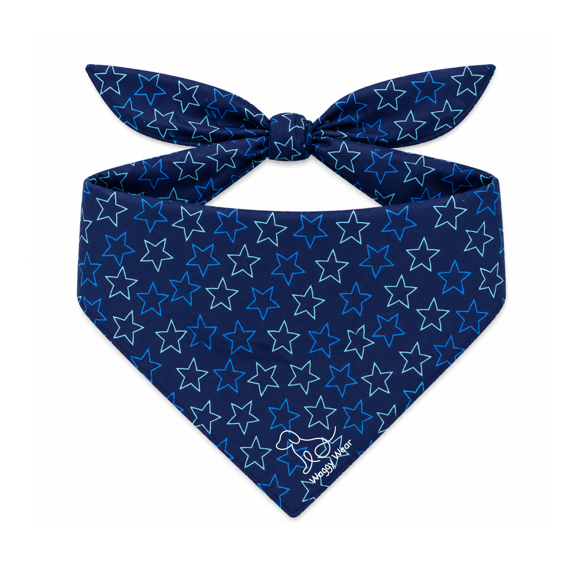 Starry Night – Tie-On Dog Bandana