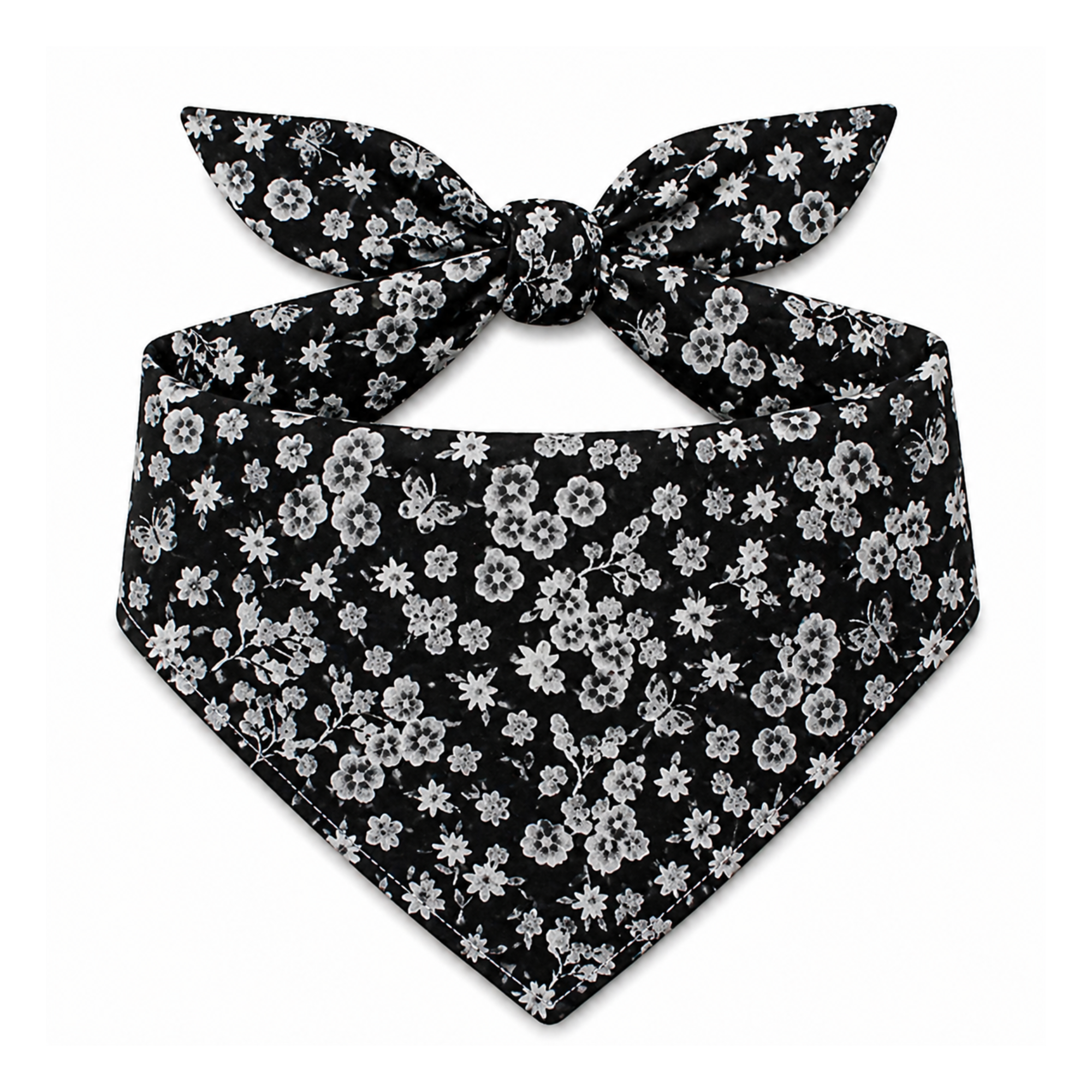 Bloom & Gloom – Tie-On Dog Bandana