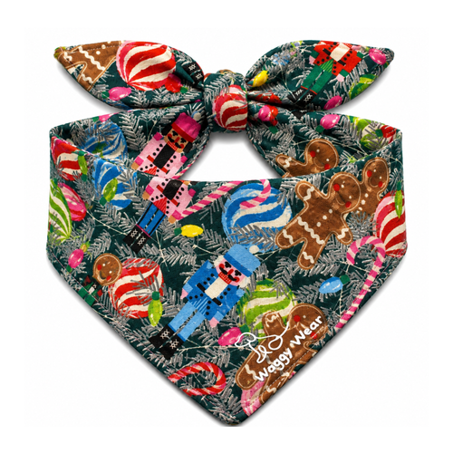 O Christmas Tree – Tie-On Dog Bandana