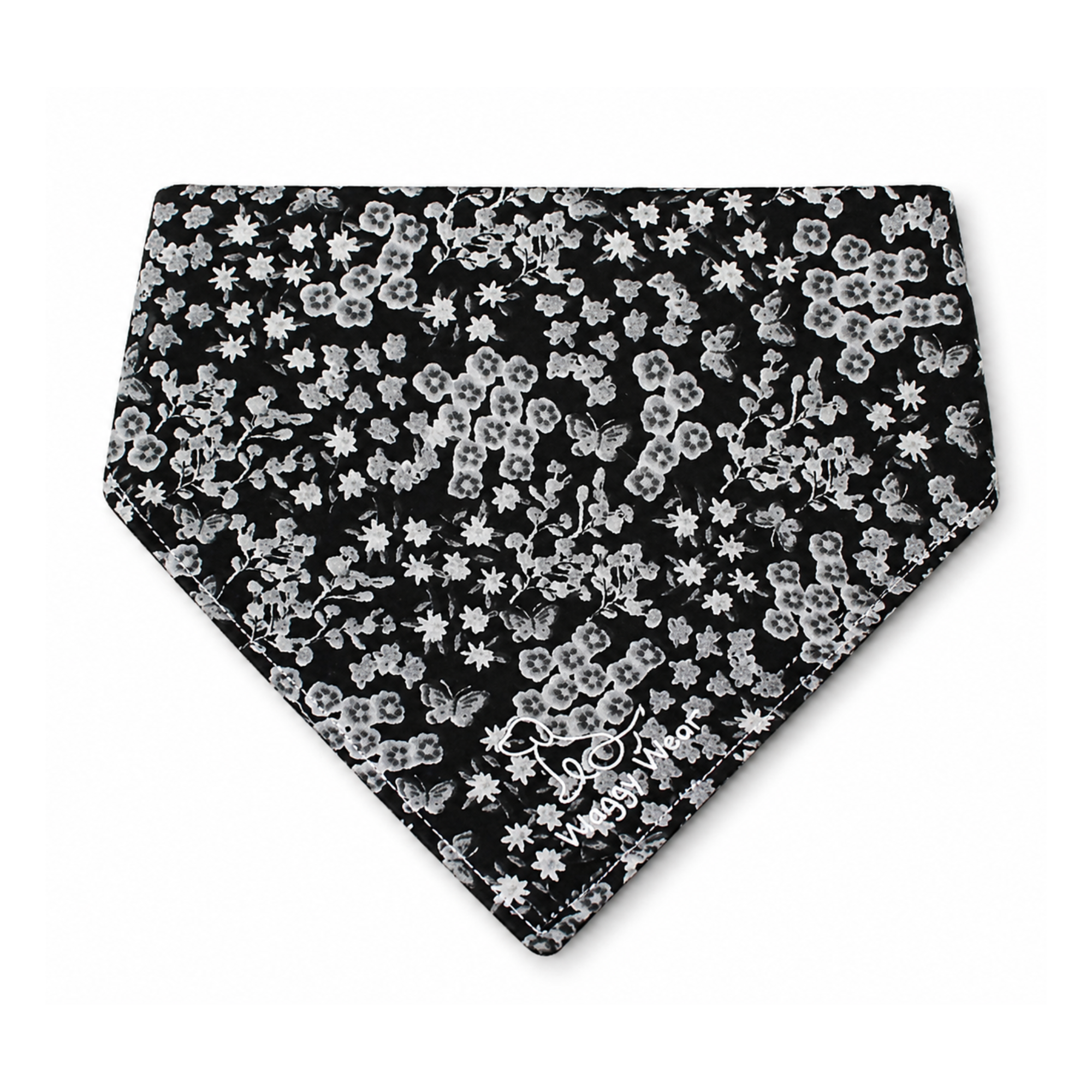 Bloom & Gloom – Tie-On Dog Bandana