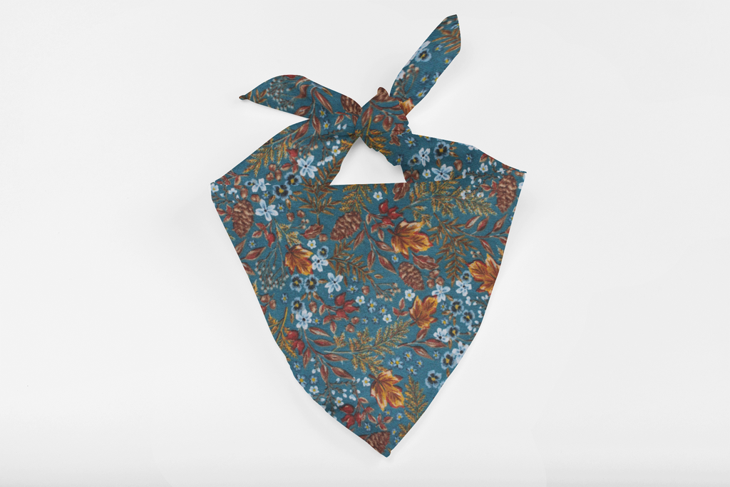 Autumn Delight – Fall Tie-On Dog Bandana