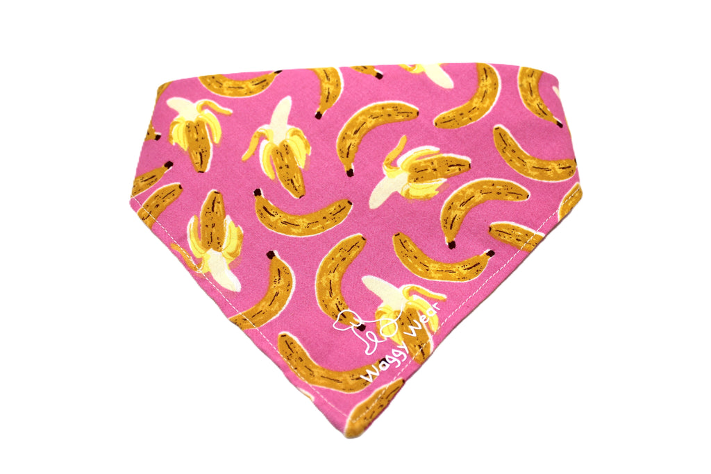 Go Bananas – Tie-On Dog Bandana