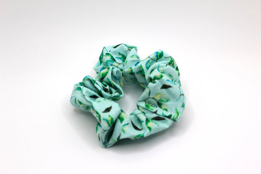 Leafy Breeze Hair Scrunchie