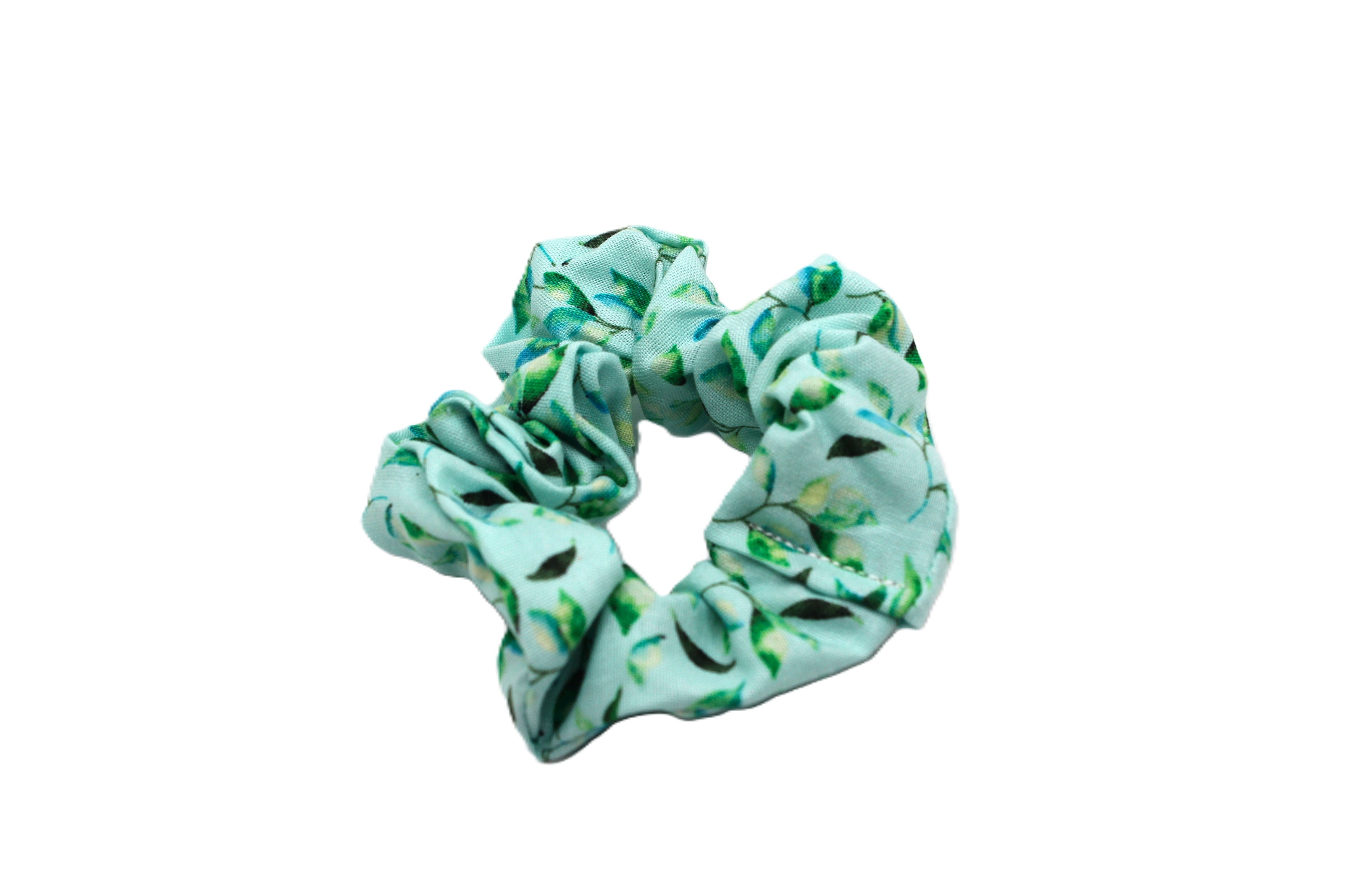 Leafy Breeze Matching Hair Scrunchie