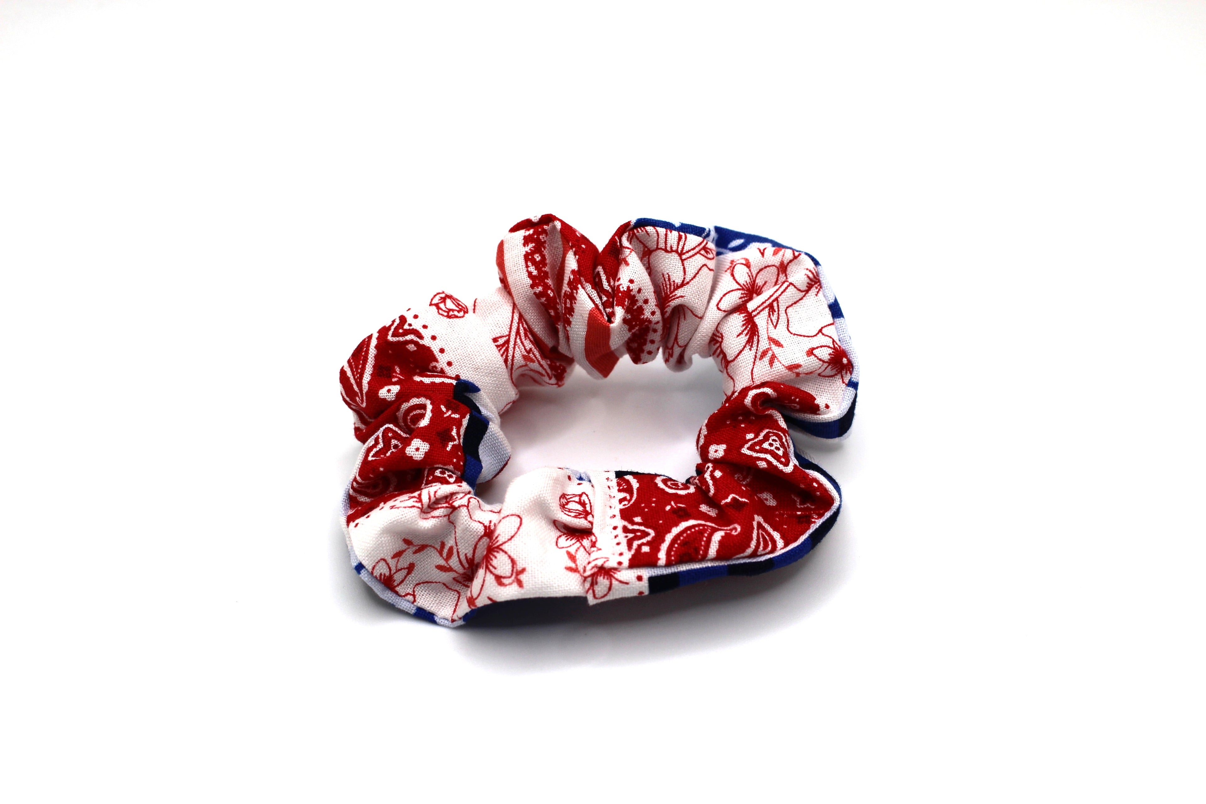Patchwork Matching Hair Scrunchie