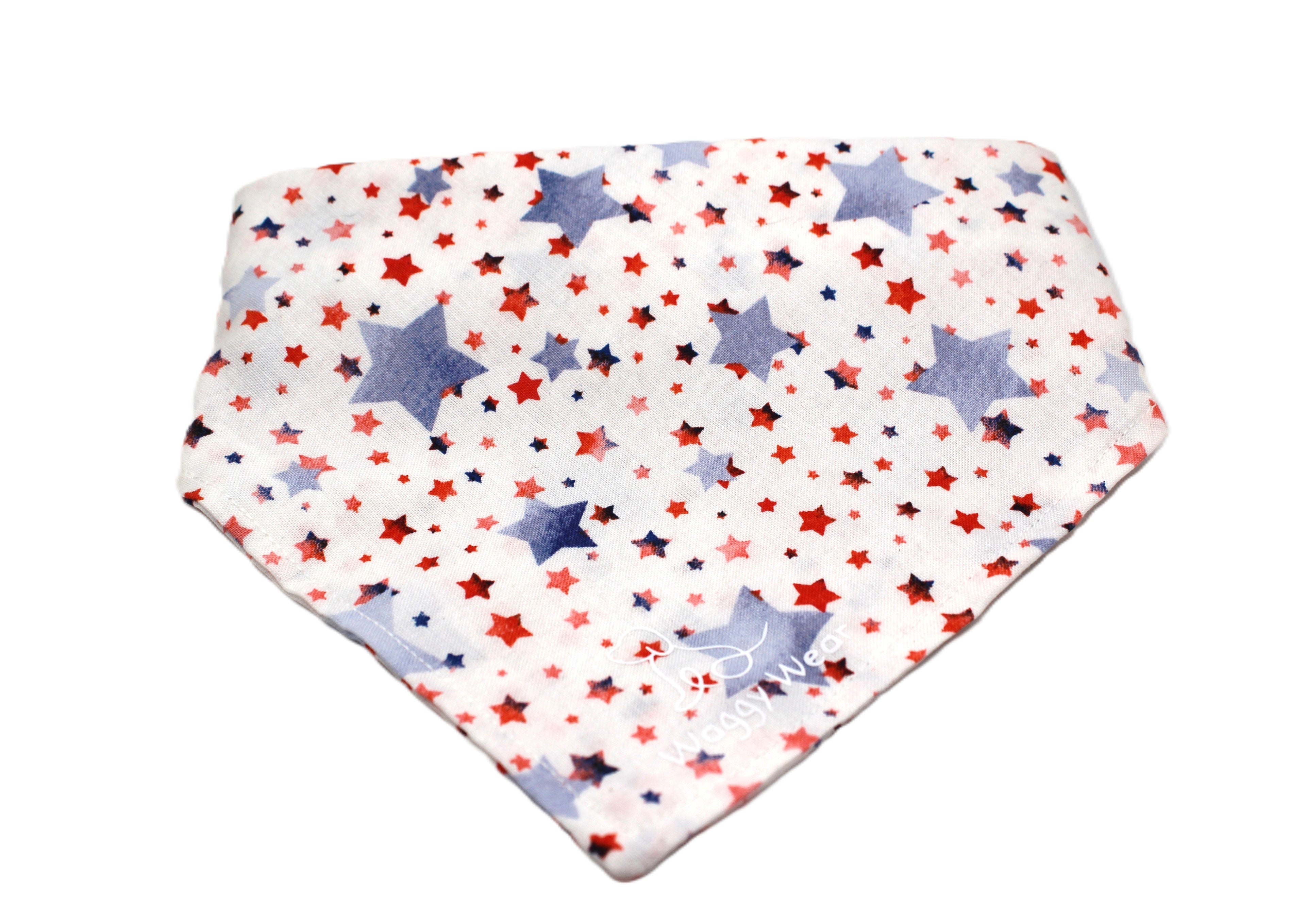 Star Spangled Pup – Summer Tie-On Dog Bandana