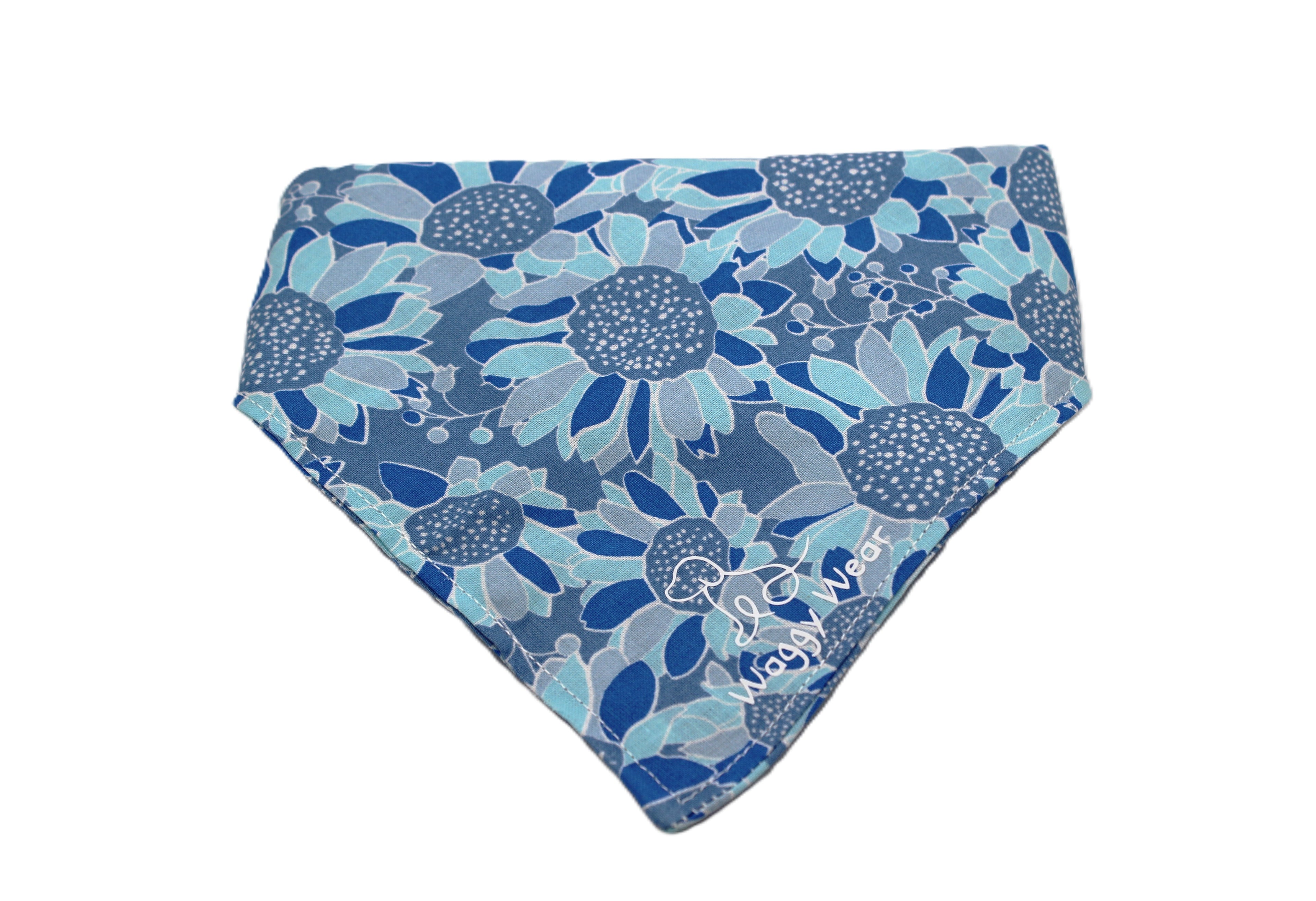 Summer Blues - Summer Tie-On Dog Bandana