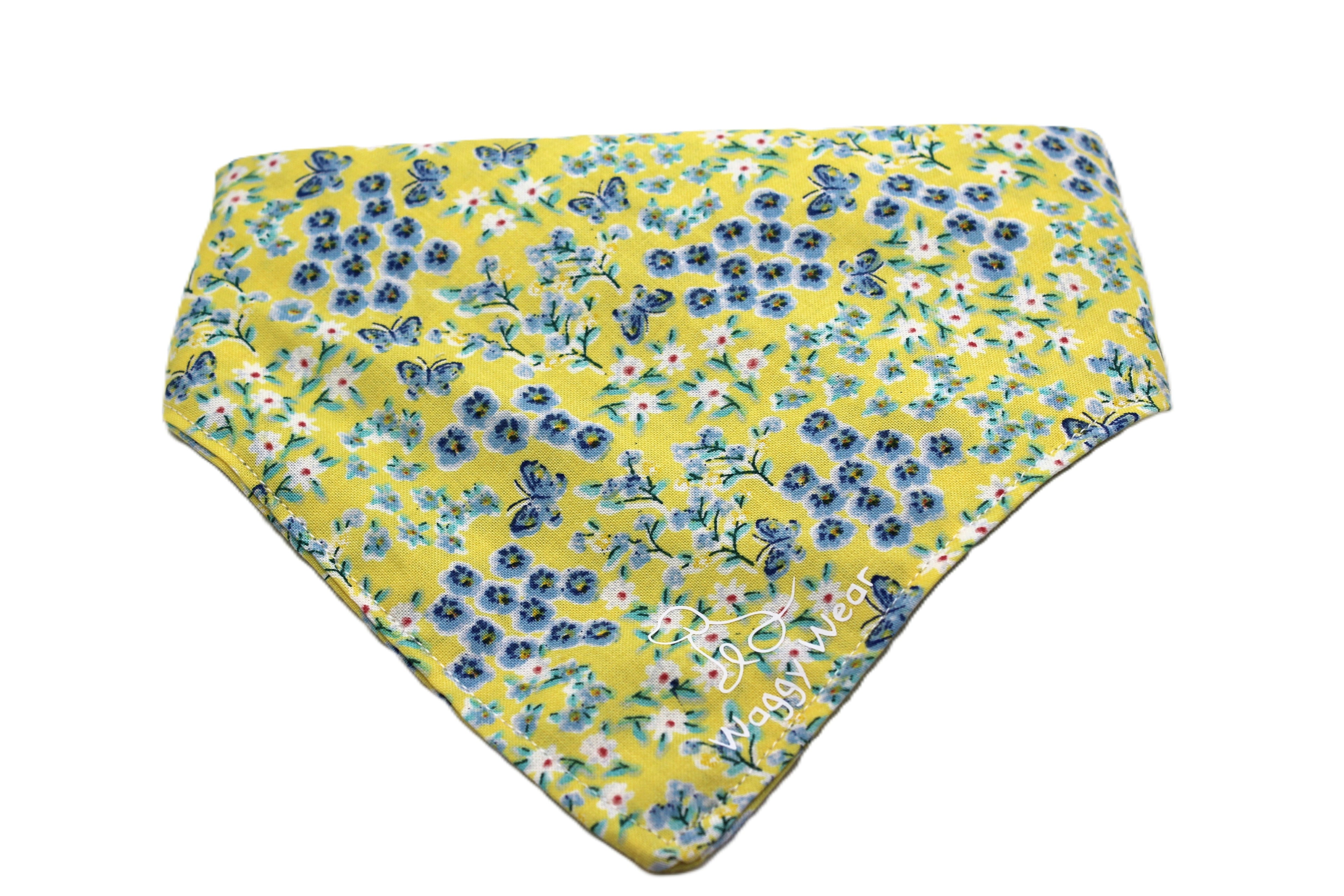 Sunny Meadow - Summer Tie-On Dog Bandana