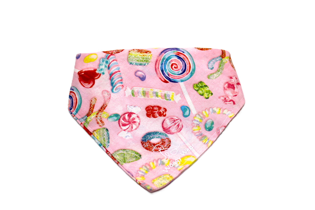 Waggy Wonka – Tie-On Dog Bandana