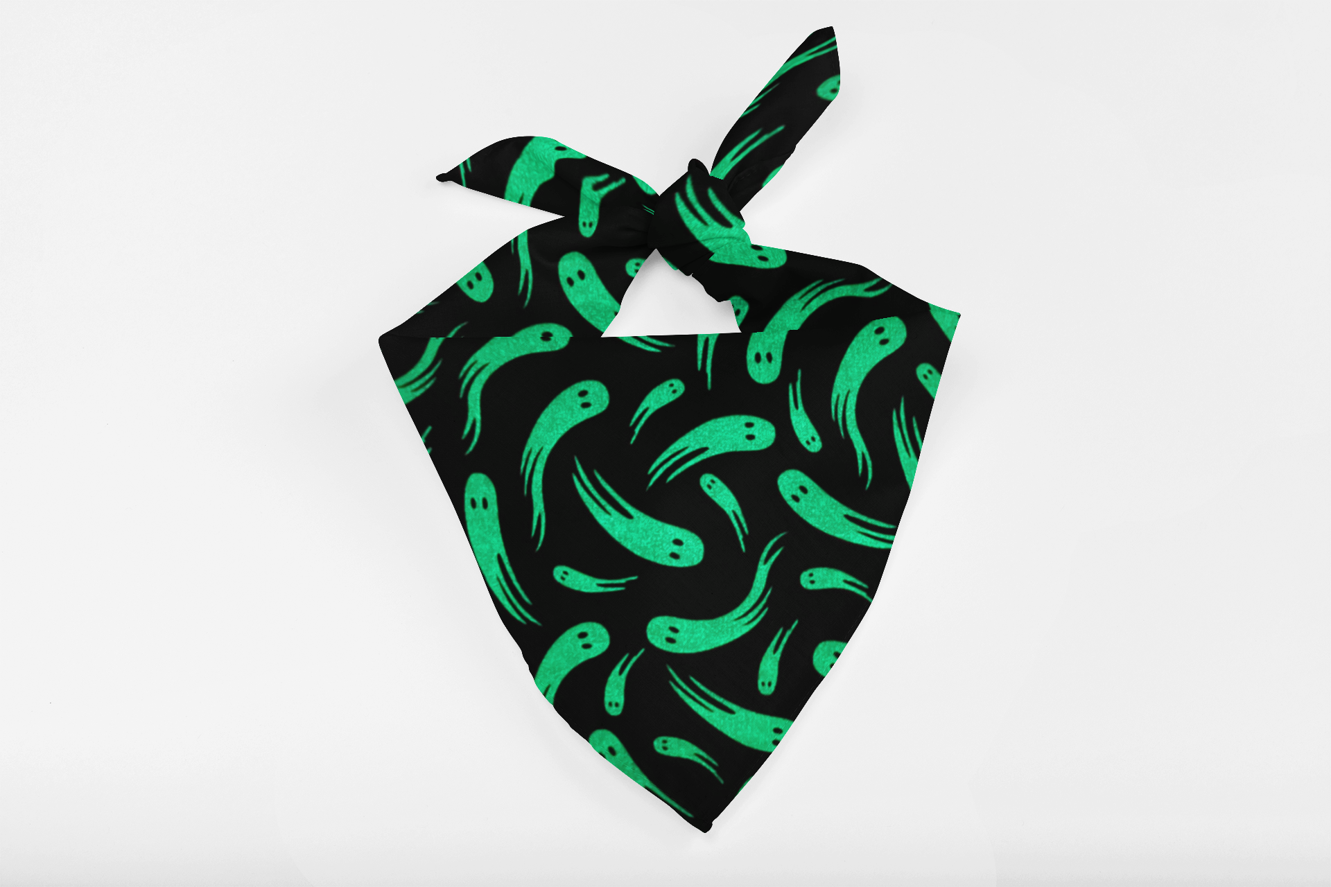 Boo – Fall Tie-On Dog Bandana