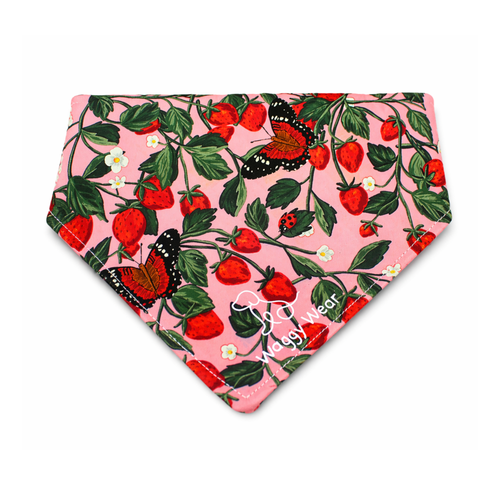 Berry Sweet – Tie-On Dog Bandana