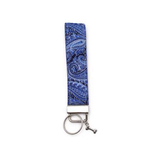 Blue Bandit Matching Keychain