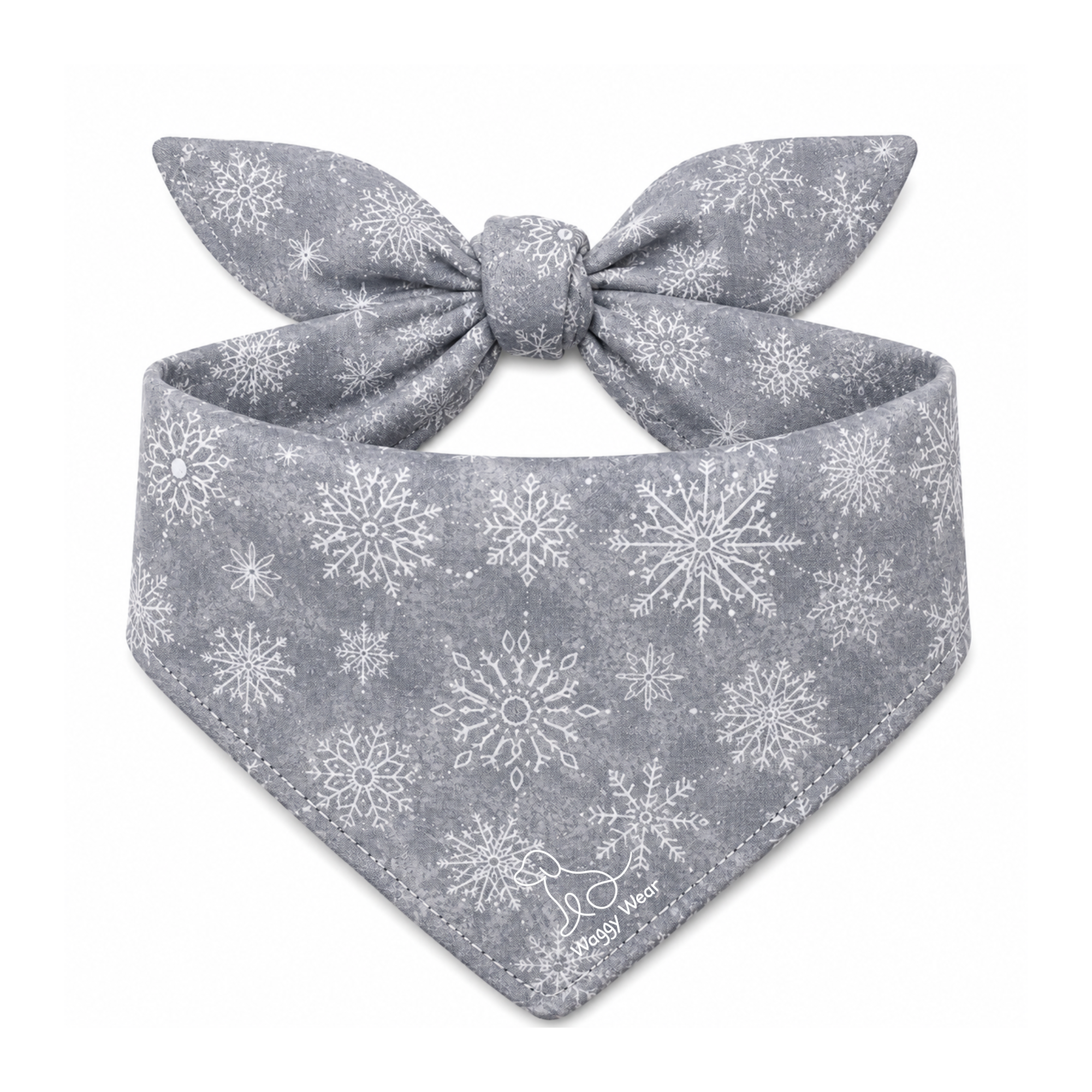 Let It Snow – Tie-On Dog Bandana