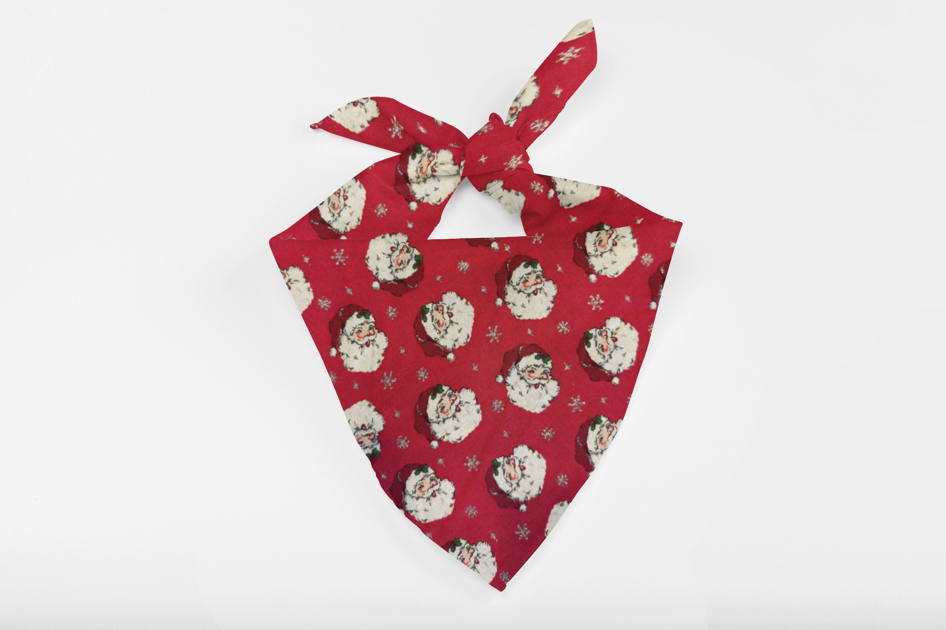 Ho-Ho-Ho – Christmas Tie-On Dog Bandana